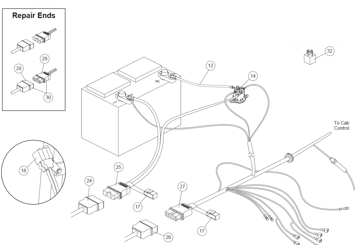 Old Meyer Snow Plow Wiring Diagram from www.westernparts.com